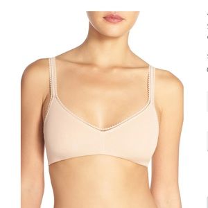 ON GOSSAMER Stretch Cotton Bralette